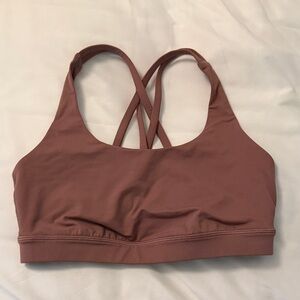 Lululemon Women's Cross-Back Sports Bra - Brown